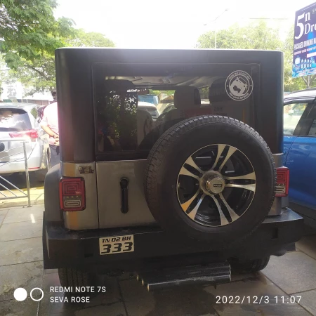 2016 Used MAHINDRA THAR CRDe 4x4 AC in Chennai