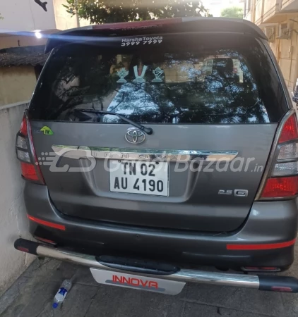 2012 Used TOYOTA Innova [2012-2013] 2.5 GX 7 STR BS-III in Chennai