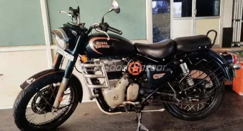 Royal enfield classic 350 on sale signals second hand