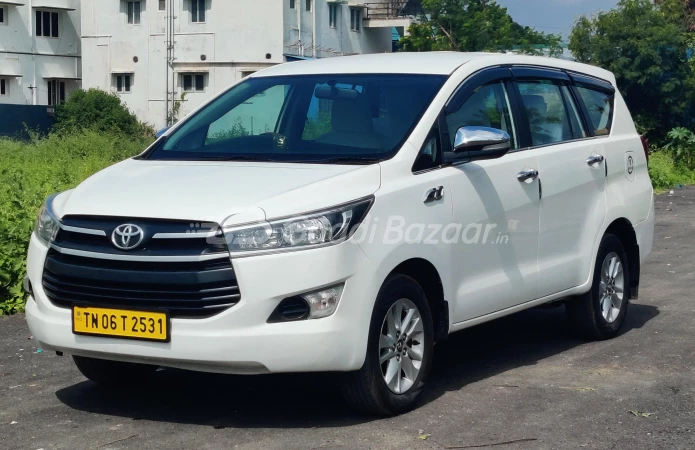 2017 Used TOYOTA INNOVA CRYSTA 2.4 G Plus MT 7 Seater in Chennai