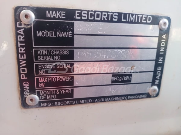 Escorts Powertrac 434 Plus